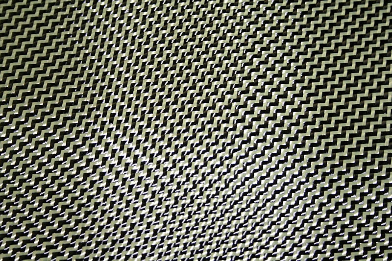 Exemples de fibres techniques : fibre d'aramide tisses