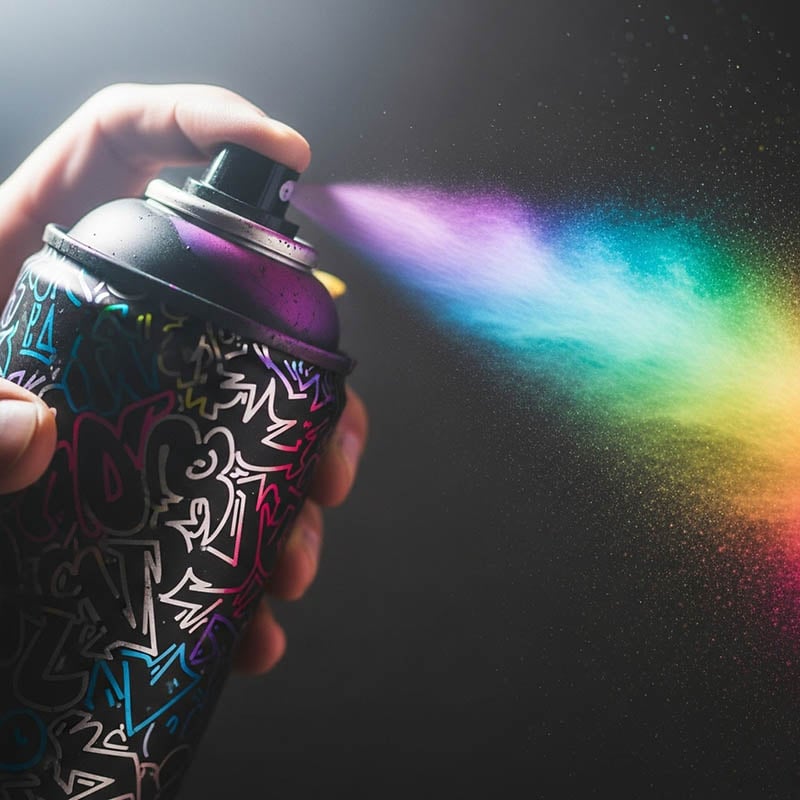Peinture en bombe