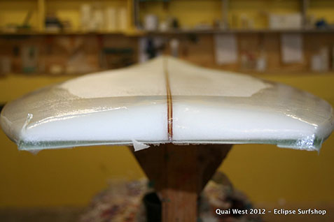 Fabrication planche de surf