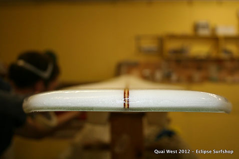 Fabrication planche de surf