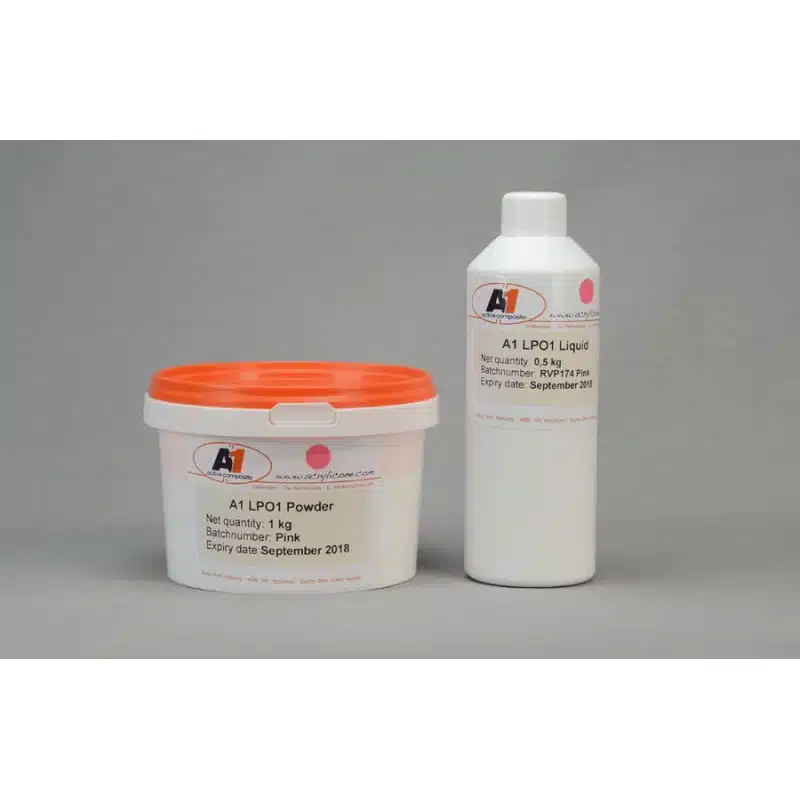 Résine acrylique en Kit de chez Quai West