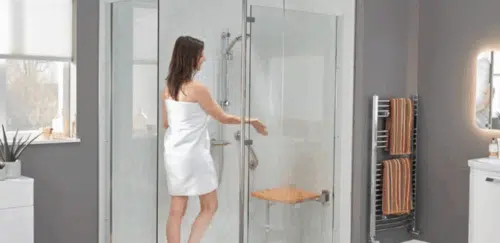 Douche à l'italienne