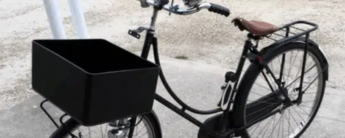 Caisse polyester pour vélo