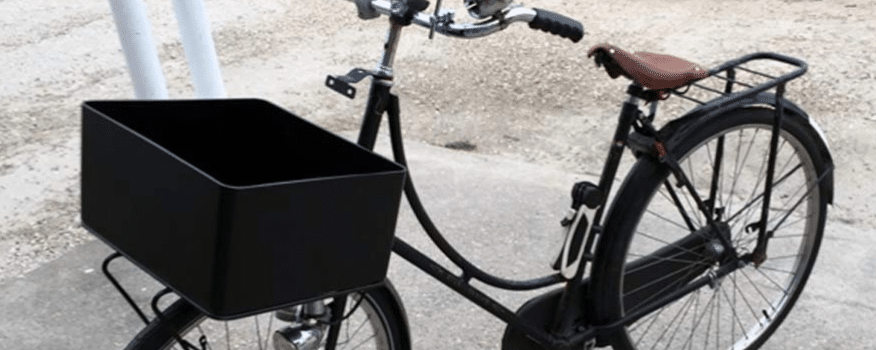 Caisse polyester pour vélo