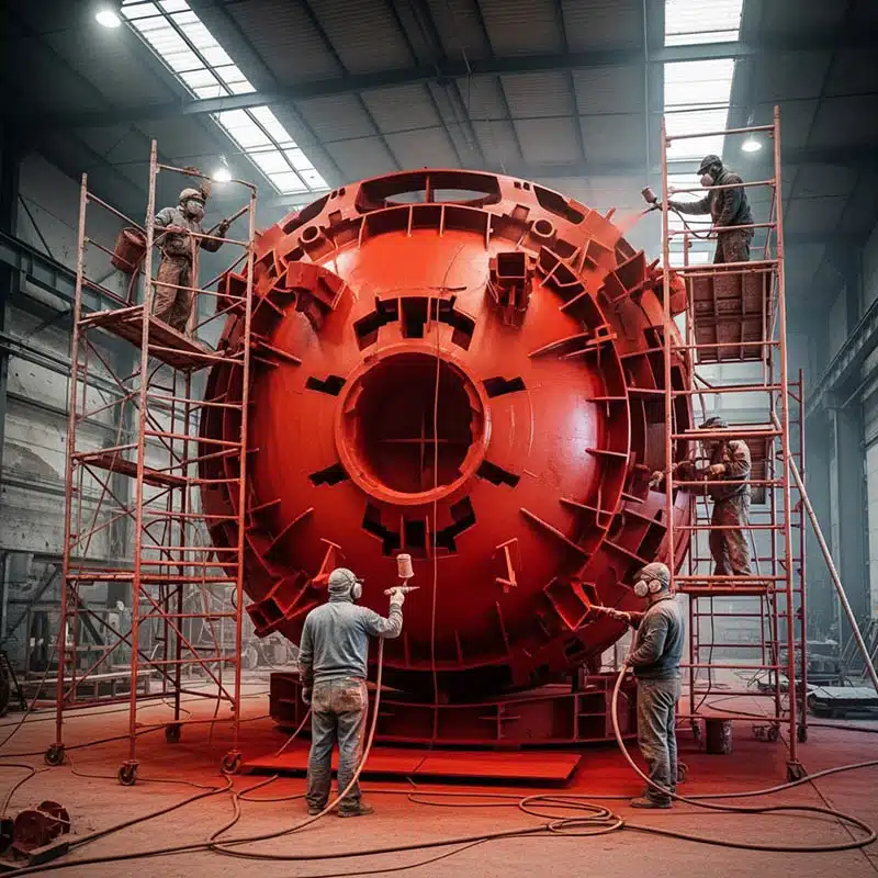 La peinture industrielle