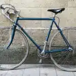 Restauration d'une peinture vélo
