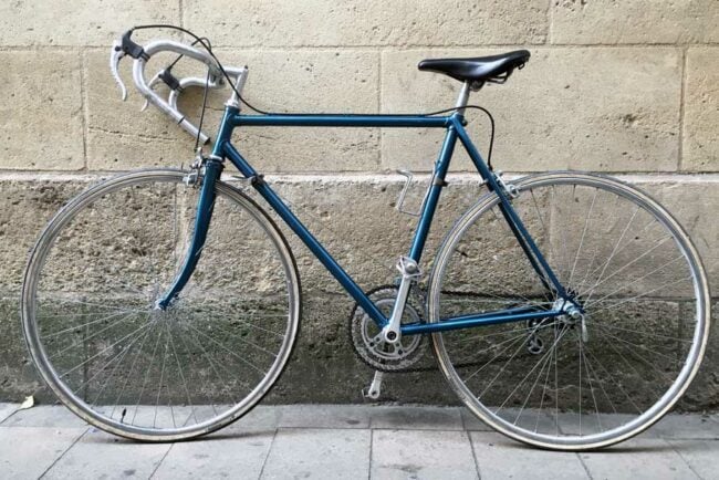 Une nouvelle peinture pour son vélo