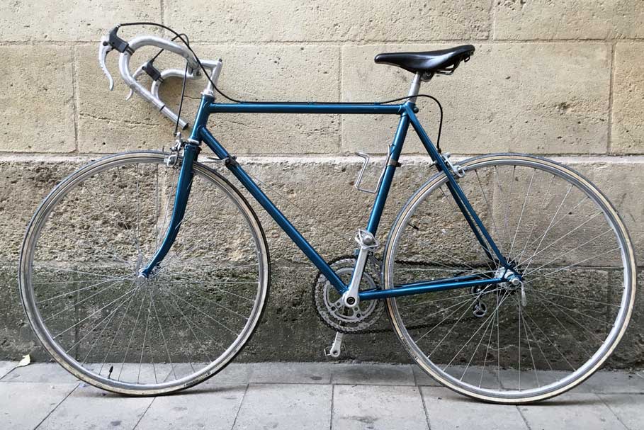 Une nouvelle peinture pour son vélo