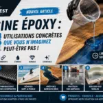 Résine époxy : 7 utilisations concrètes que vous n’imaginez peut-être pas